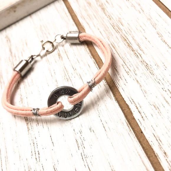 Handmade Jewelry - I Am Loved Affirmation Bracelet